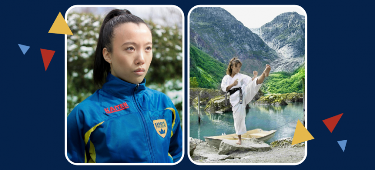 Izabella Tran, BM på ALTEN representerar Sverige i Karate-EM